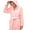 Pink, variant on Soyumi Premium Long Plush Robe for Women - Extra Thick & Cozy Fleece Bathrobe, Winter Warm Shawl Collar House Coat, Soft Pajamas Loungewear, Plus Size Available, Dark Blue