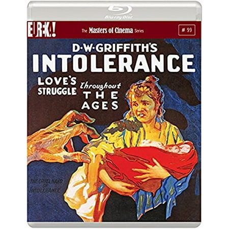 INTOLERANCE (Masters of Cinema) (Blu-ray) Elmer Clifton Mae Marsh Robert Harron Bessie Love