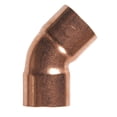 thumbnail image 1 of Codo de cobre de 45 grados NIBCO Mueller Streamline de 1-1/4 pulgadas, 1 of 2