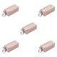 thumbnail image 2 of Cartera de mujer Sonducket Llaves de cuero llavero Monedero con cremallera Rosa Type2 NO2, 2 of 6