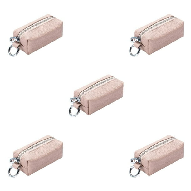 Minnieouse Cartera de cuero para mujer, llaves para tarjetas de crédito, llavero portátil, monedero rosa Type2 NO2 Minnieouse CBP315752