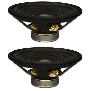 2 Goldwood Sound GW-210/8 OEM 10" Woofers 220 Watts each 8ohm Replacement Speakers