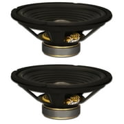 2 Goldwood Sound GW-210/8 OEM 10" Woofers 220 Watts each 8ohm Replacement Speakers