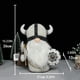 thumbnail image 3 of Muñeco de peluche de gnomo sin rostro, caballero, enano, vikingo, gladiador, figura decorativa para mesa, 3 of 7