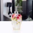 1pc 360ml Pump Bottle Refillable Empty Decorative Liquid Holder Lotion