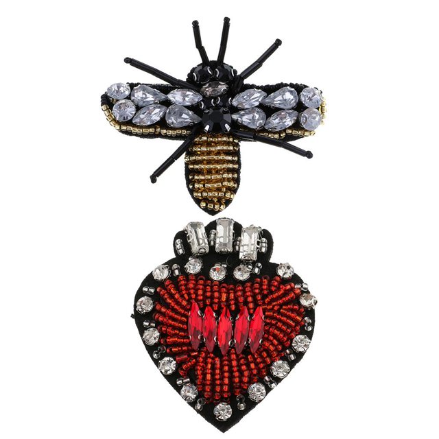 Los Remiendo Rebordes De Los Rhinestones Del Corazón De La Cosen El Applique Del Remiendo Para La Decoración Del Paño Macarena Parche con cuentas de diamantes de imitación