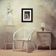 thumbnail image 3 of Jules-Cyrille Cavé 13x18 Black Ornate Wood Framed Double Matted Museum Art Print Titled - Flute Lesson, 3 of 5