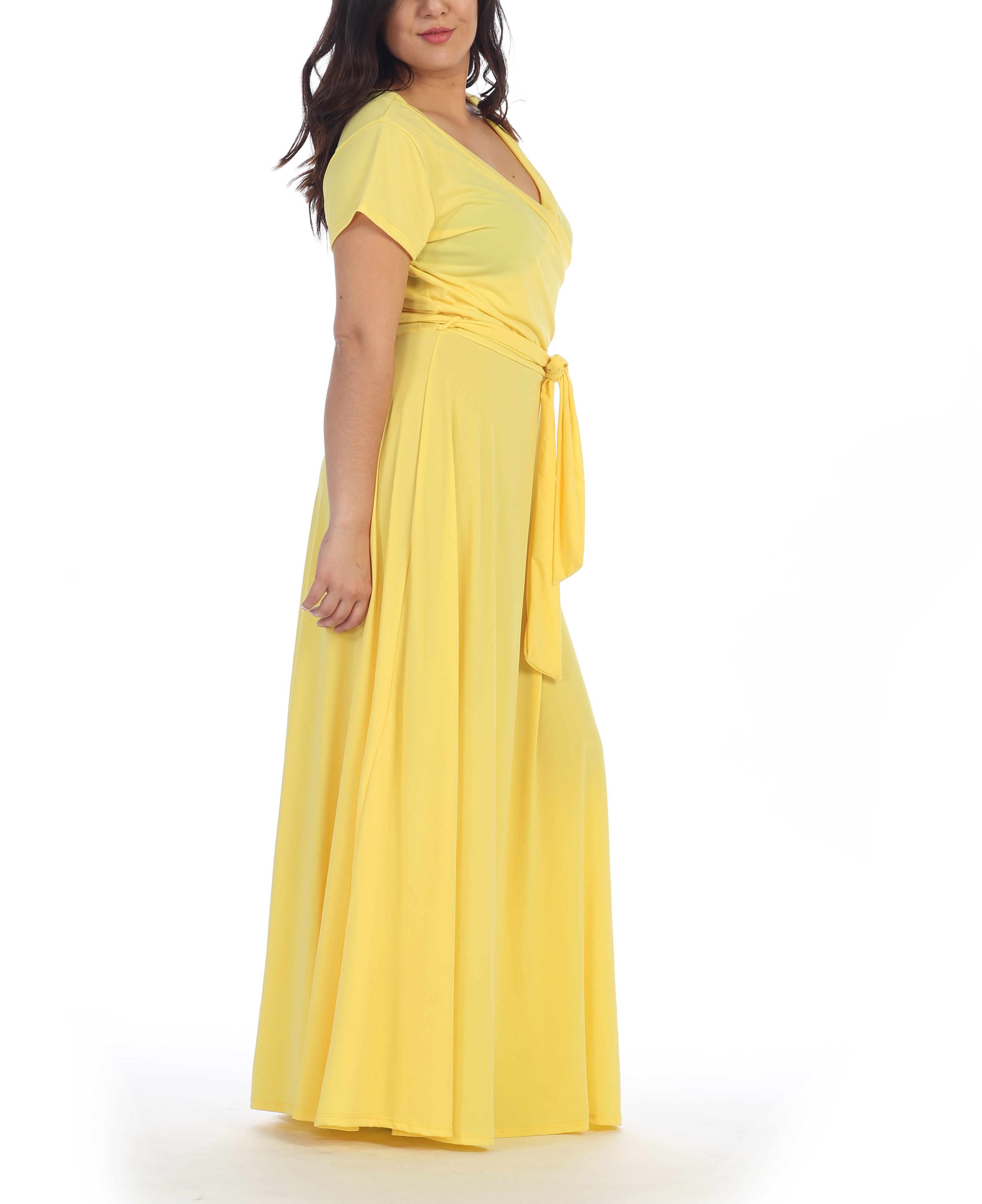 plus size wrap dress canada