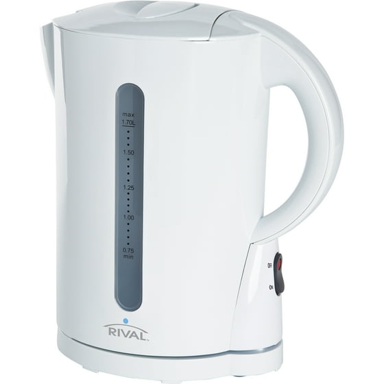 Rival 1.7Liter Kettle, White