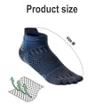 thumbnail image 2 of 3 pares de calcetines de cinco dedos Calcetines cortos para correr Calcetines deportivos de cinco dedos para correr campo a través de verano para hombres y mujeres, 2 of 6