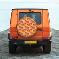 thumbnail image 2 of Fotbe Cartoon Hot Dog Spare Tire Cover Thickening Universal Fit for Jeep, Trailer, RV, SUV, Truck, Tough Tire Wheel Soft Cover-14 inch, 2 of 8