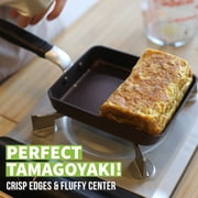 TeChef Tamagoyaki Japanese Omelette Pan / Egg Pan - Medium, Made in Korea