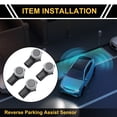 thumbnail image 2 of Sensores de asistencia de estacionamiento de respaldo de 4 Pcs para Ford Ranger 2019-2023 No.HU5Z15K859CAPTM Negro, 2 of 6