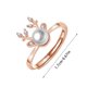 thumbnail image 4 of Fiudx Anillo Elegante, Banda de Aleación Ajustable, Detalle de Circonita Cúbica Brillante, Regalo Perfecto para Cualquier Ocasión, Cumpleaños, Aniversario, Navidad, Regalo Significativo para Él o Ell, 4 of 4