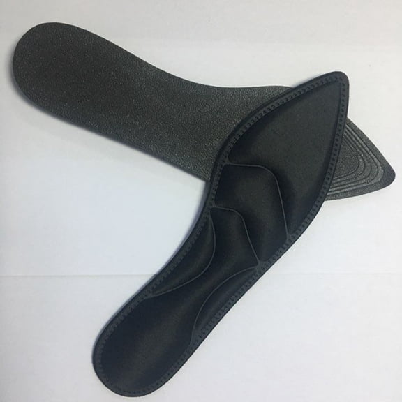 UPOUART Black 4D Sponge Breathable Comfortable High Heel Insoles for Women 1 Pair