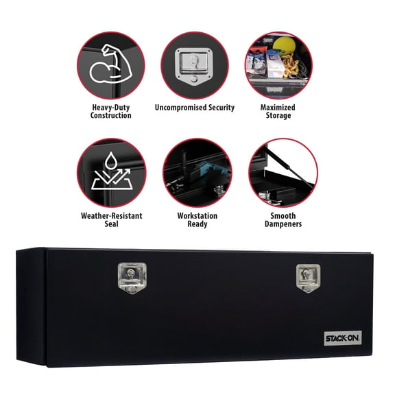 Stack-On Underbody Heavy-Duty Truck Box 60"x 18" x 17"