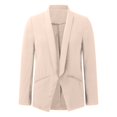 thumbnail image 1 of Vedolay Womens Suit Jackets Suit Jackets for Women Fashion Blazer Jackets Long Sleeve Business Suit Jackets with Pockets,Beige M, 1 of 4