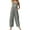 Grey, variant on Sunisery Women Boho Printed Casual Overalls Loose Baggy Bib Pants Jumpsuit Wide Leg Overall Plus Size