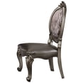 thumbnail image 1 of ACME Chaise d'Appoint Versailles en Argent et Platine Antique (Lot de 2), 1 of 2