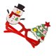 thumbnail image 3 of Bewildely Gafas de Navidad Decoraciones para fiestas Juguetes para niños adultos Papá Noel Muñeco de nieve Cuernos Gafas Navidad Decoración Vacaciones Kits de decoración para fiestas 3# Bewildely HA000270-03B, 3 of 6