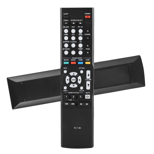 Remote Control,Amplifier Remote Control Smart Remote Control Replacement AV System Remote Control Rugged and Tough