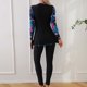 thumbnail image 4 of Traje de baño de dos piezas con estampado de moda y cintura alta conservador para mujer. Traje de baño de dos piezas para mujer. Trajes de baño tankini para mujer. Trajes de baño de 2 piezas para muje, 4 of 7