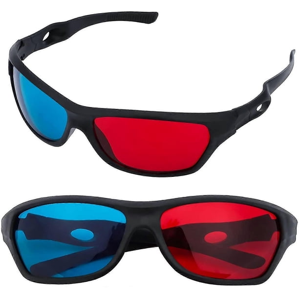 2 Pack 3d Glasses,3d Movie Game Glasses Viewing Glasses For Theater 3d Moives Games Tv