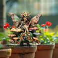 thumbnail image 2 of Bohemia Hada Flor Maceta Decoración Hada Jardinera Macetas de flores Accesorios de jardín de hadas Bohemia acrílico maceta de flores para su hogar o jardín, 2 of 5