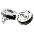 thumbnail image 4 of BUYISI 1 Pce/2 Pcs/4 Pcs Loquet Enterré Tirette Rv Boîte à Outils Verrouillage Rond Plat Montage Affleurant Attrayant Style, une Poignée Encastrée, et Moun Dissimulé 4 Pcs, 4 of 5