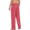 thumbnail image 6 of GZHJMY Lovely Dog Claw Mens Pajama Pants, Comfortable and Soft Men&nbsp;Pajama&nbsp;Bottoms with Pockets and Drawstring, Christmas New Year Birthday Father's Day, 6 of 7