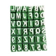 thumbnail image 4 of Kit de sellos de letras y números del alfabeto para hacer tarjetas, manualidades de bricolaje, números y letras Mayúscula, 4 of 9