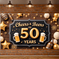 thumbnail image 6 of Yatrandify Decorative Design Cheers & Beers Banner Illuminated Letters Celebration Theme for Birthday Party Indoor Event Outdoor Gathering, 6 of 6
