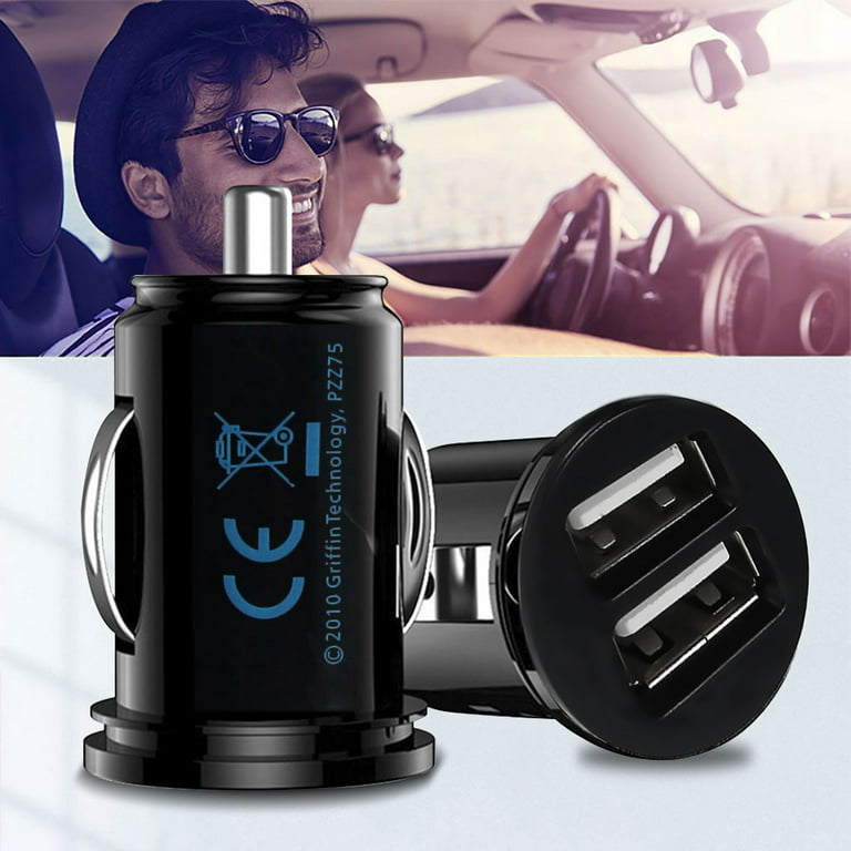 RELAX USB Car Charger Super Mini AINOPE All Metal 36W Fast USB Car Charger  PD&QC 3.0 Dual Port Car Adapter Compatible with iPhone 12/12 Pro/Max/12  Mini/iPhone 11/Pro/Max/XR/XS/Max/8/8P, Note 10/S10/S9 