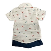 Carters Baby 2-Piece Shirt and Short Set (Cars, 12M)