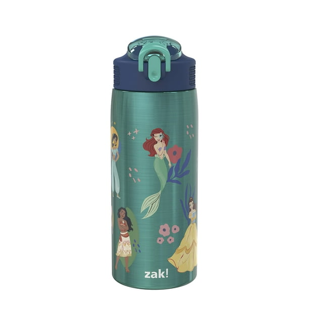 Botella de agua Zak Designs Disney Princess 560 ml de acero inoxidable
