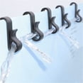 thumbnail image 2 of 100 Pcs Mini Plastic Gutter Hooks Outdoor Christmas Lights Hooks Clips Led Fairy Lights Gutter Hooks S Clip Hooks for Christmas Decoration Holiday Parties Outdoor String Lights Fairy Lights, 2 of 6