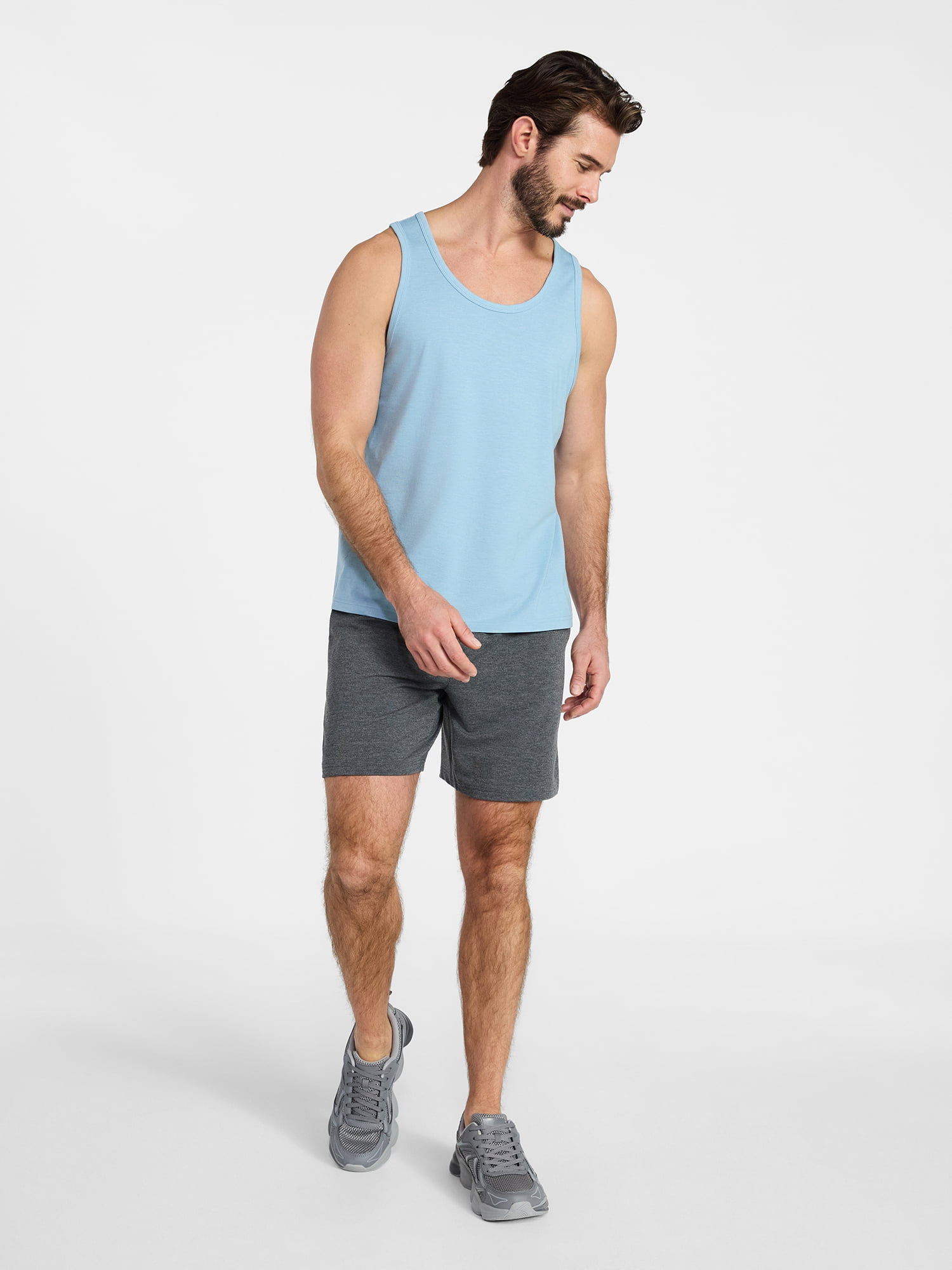 Athletic Works Men's and Men's Big & Tall Tri-Blend Tank Top, Sizes XS-4XLT