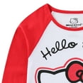thumbnail image 3 of Hello Kitty Sanrio Long Sleeve Shirt and French Terry Pants Set (Girls), 2 Piece Set, Sizes 2T-12, 3 of 8