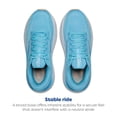 thumbnail image 5 of Brooks Women’s Ghost Max 2 Neutral Running & Walking Shoe - Baltic Sea/Bonnie Blue/Peach - 7.5 Medium, 5 of 6