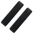 thumbnail image 1 of Almohadilla de algodón negra para cinturón de seguridad de coche: suave, cómoda y universal para todos los modelos. Protección para adultos y niños., 1 of 5