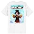 thumbnail image 2 of Gunhild With Fire Hands Adult White Short Sleeve Tee-XXL, 2 of 5