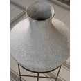 thumbnail image 3 of Signature Design by Ashley Estonbank 35" Metal Vase, Distressed Cream Farmhouse, 3 of 6
