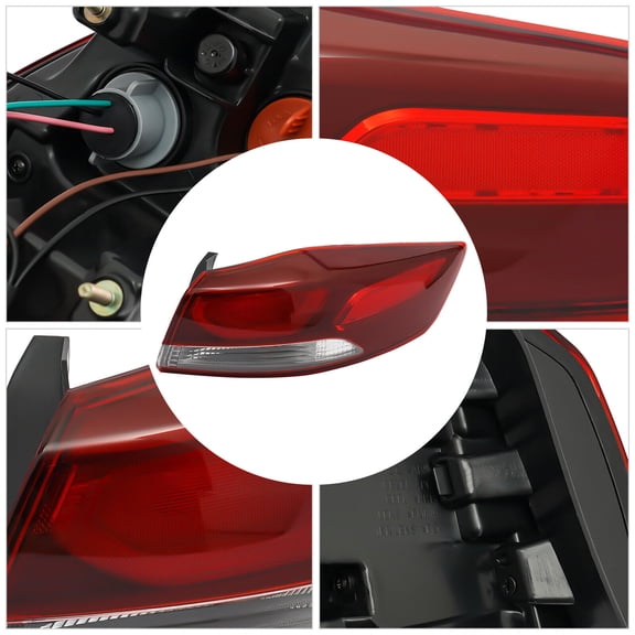 Tail Light RH For 2017-2018 Hyundai Elantra Passenger Side Outer Rear Brake Lamp