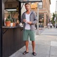 thumbnail image 3 of Boyscolos Athletic Shorts for Men Quick Dry Drawstring Breathable Biker Short Workout Summer Gym Pants with Zipper Pockets Mint Green M, 3 of 8
