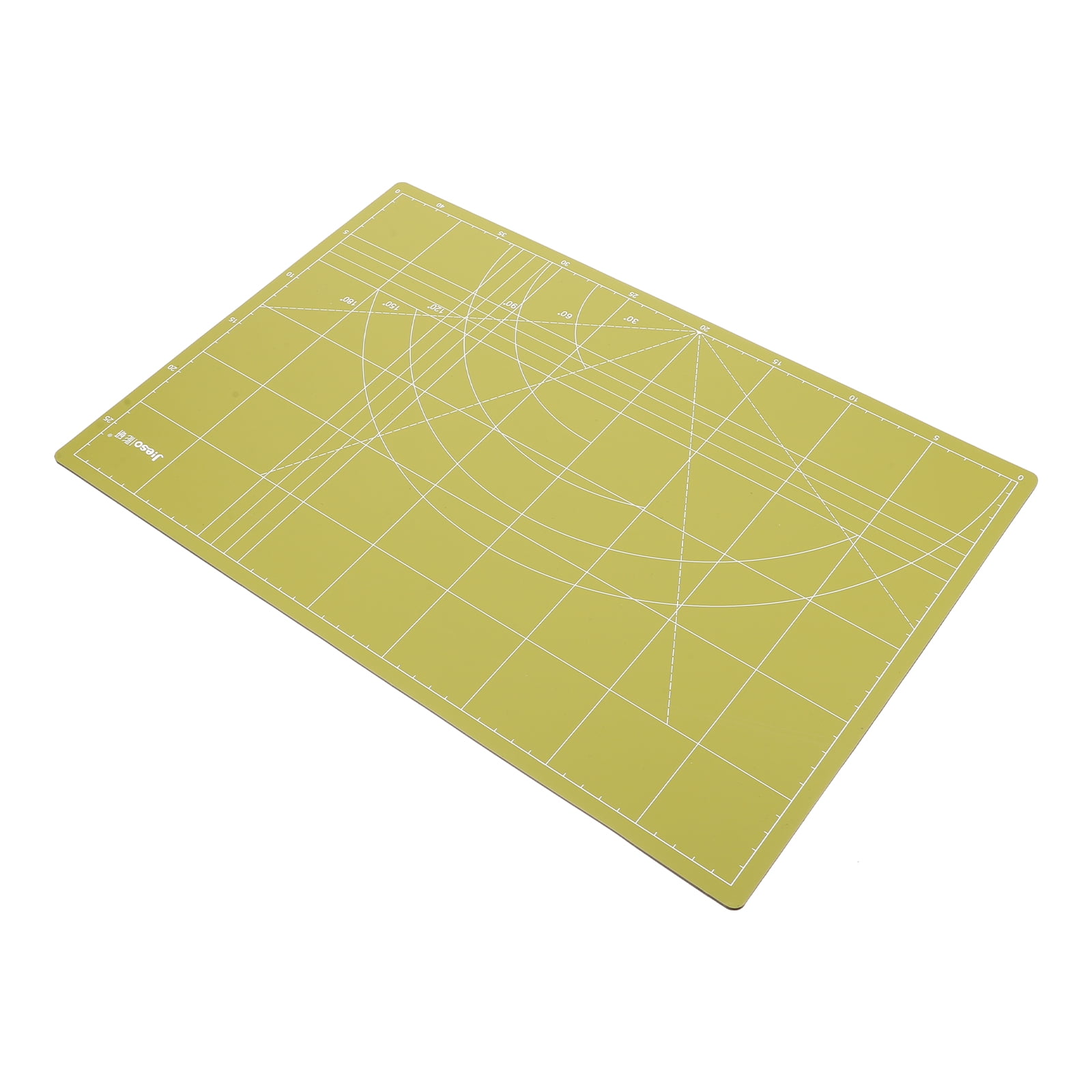 EXHUMKY DIY Green Cutting Mat for Sewing and Crafting Lightweight Plastic Board for Engraving and Cutting Tasks