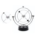 thumbnail image 1 of Medidor de movimiento perpetuo Planet Orbit, bola de equilibrio decorativa magnética clásica para escritorio de oficina, 1 of 14
