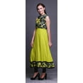 thumbnail image 3 of Bimba Black4 Watercolor Anarkali Dress For Women Indian Ethnic Printed Kurti Long Kurta Party Dress X-Small, 3 of 6