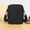 Black, variant on Chest Bag Crossbody Bag, Oxford Fabric Multi-Pocket Sling Pack, Adjustable Waist Strap Sports Pack, Portable for Workout Running Errands, 7.9" x 5.9"