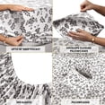 thumbnail image 4 of MYDS Microfiber 4-Piece Floral Bed Sheet Set - Hotel Quality, Ultra Soft, Fits Twin/Full/Queen/King/Cal King Sizes, 4 of 10