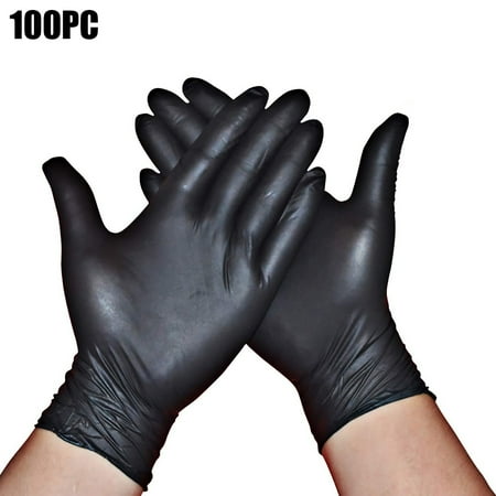 

Gadget 100PC Black Disposable Silicone Gloves Thickened And Durable And Alkali Durability Versatile Use Home Decor Wall Deals Of The Day